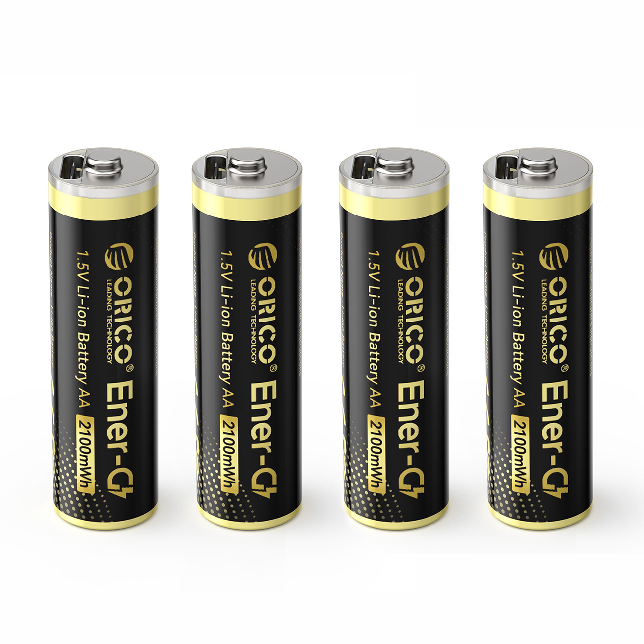Orico Ener-G EG5C lithium battery 1.5V 2100mWh AA USB-C rechargeable battery 4 pcs.