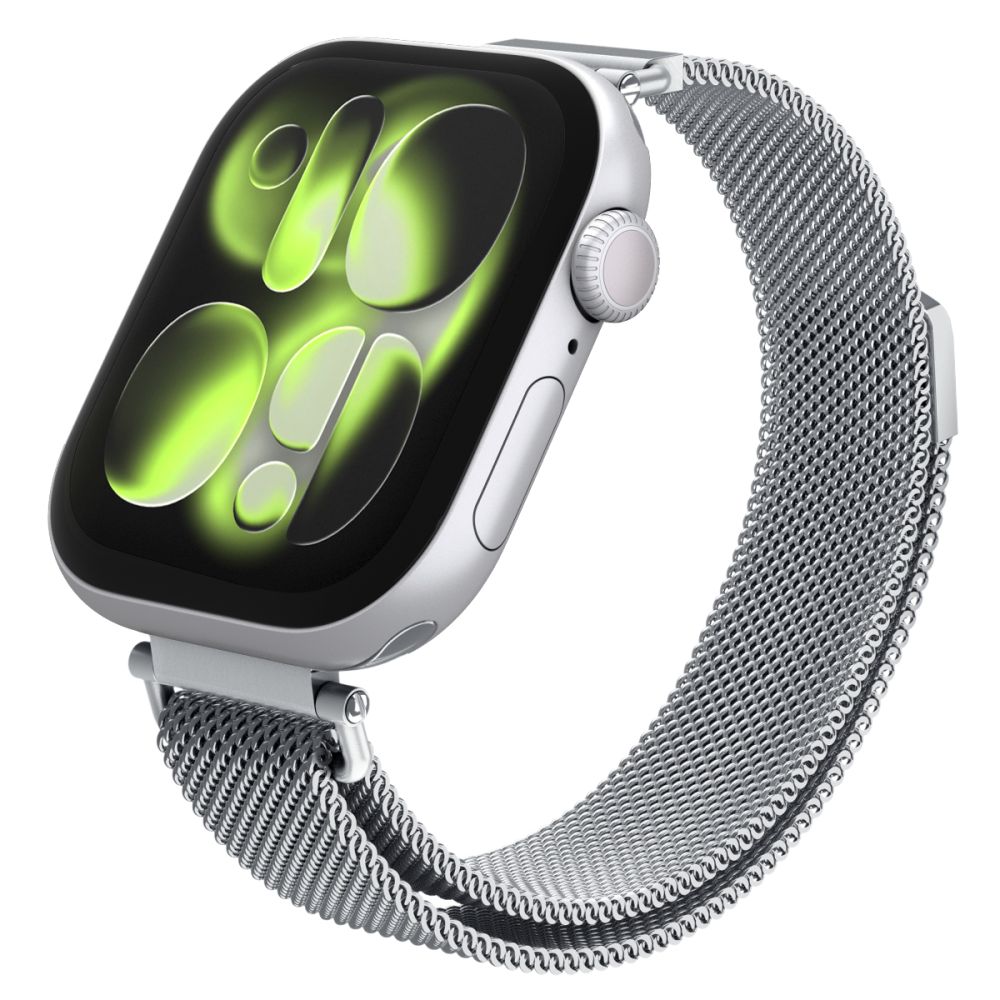 SPIGEN WBM4 rihm APPLE WATCH 8 / 9 / 10 / 11 / SE (40 / 41 / 42 MM) hõbedane