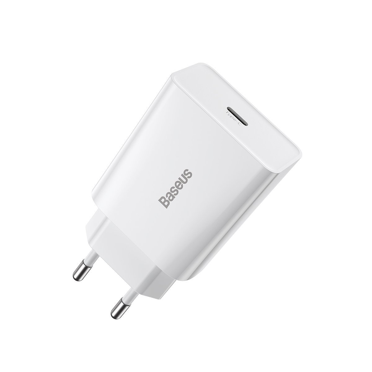 Быстрое зарядное устройство Baseus Speed Mini, USB-C, PD, 3A, 20W (белый)