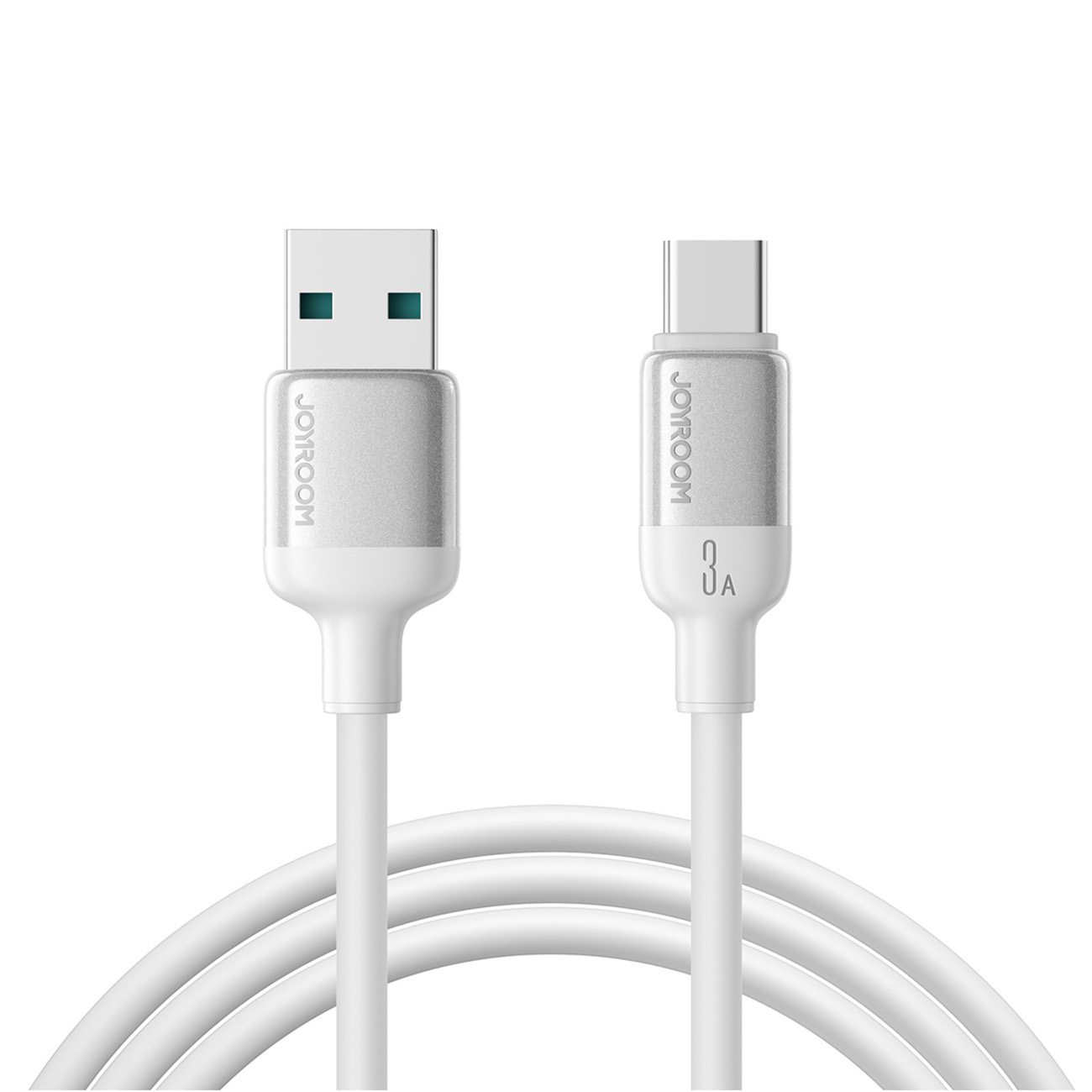 Joyroom S-A62 Lively Series 3A USB-A - USB-C kaabel 1.2 m - valge