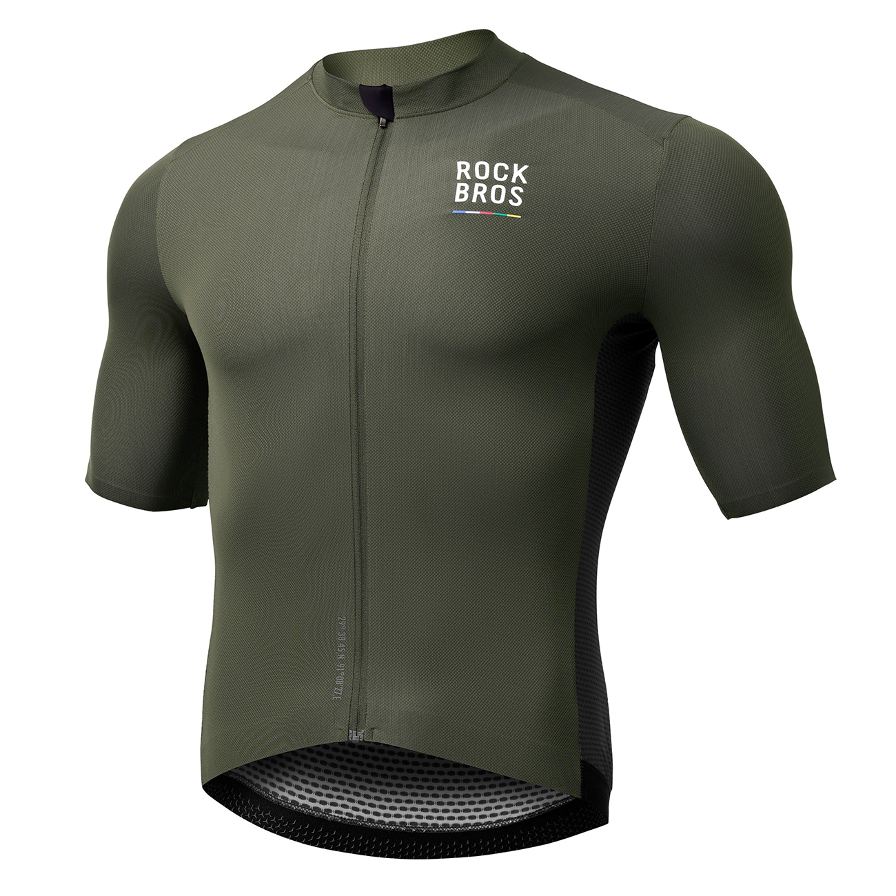 Rockbros 15220004004 ROAD TO SKY meeste lühikeste varrukatega rattasärk, suurus L – roheline