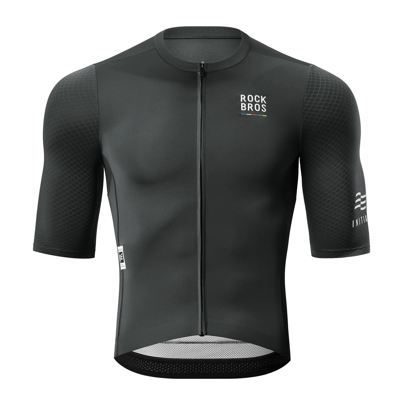 Rockbros 15220032001 ROAD TO SKY men's cycling jersey short sleeve L - black