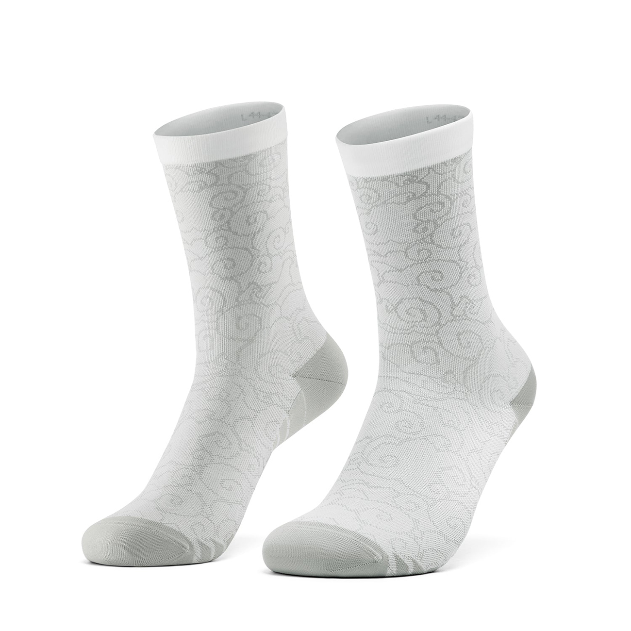 Rockbros 490025001 ROAD TO SKY Cycling Socks 39-42 cm - White