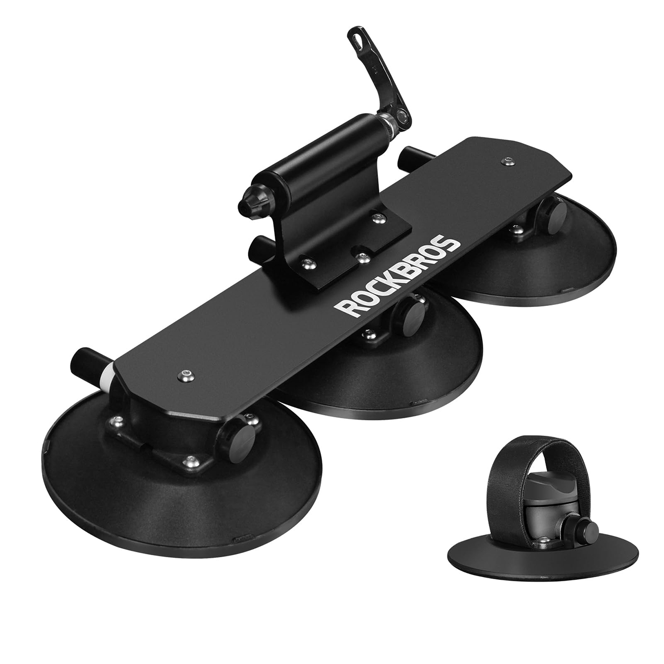 Rockbros XP1001 iminappadega katuseraam 1 jalgrattale – must