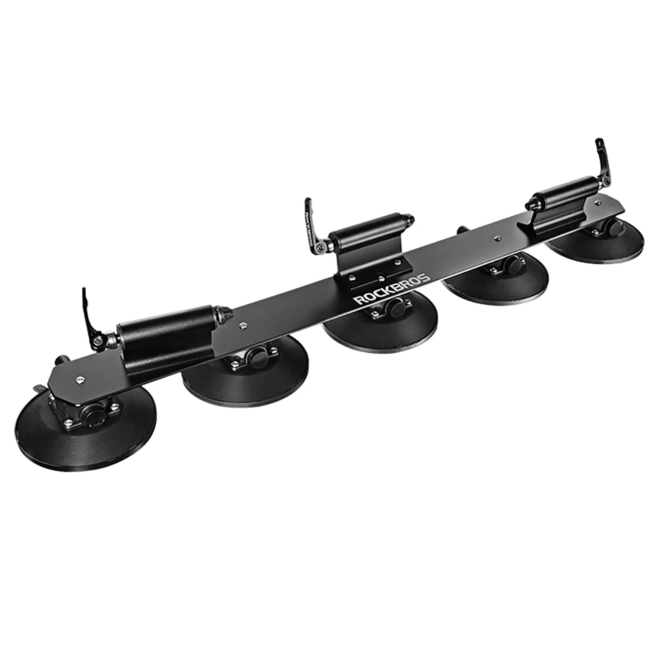 Rockbros XP1003 iminappadega katuseraam 3 jalgrattale – must