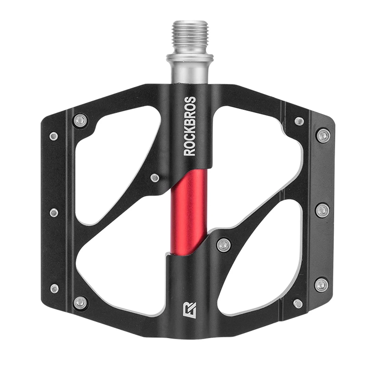 Rockbros 2020-12BBK alumiiniumist jalgratta platvormpedaalid – mustad