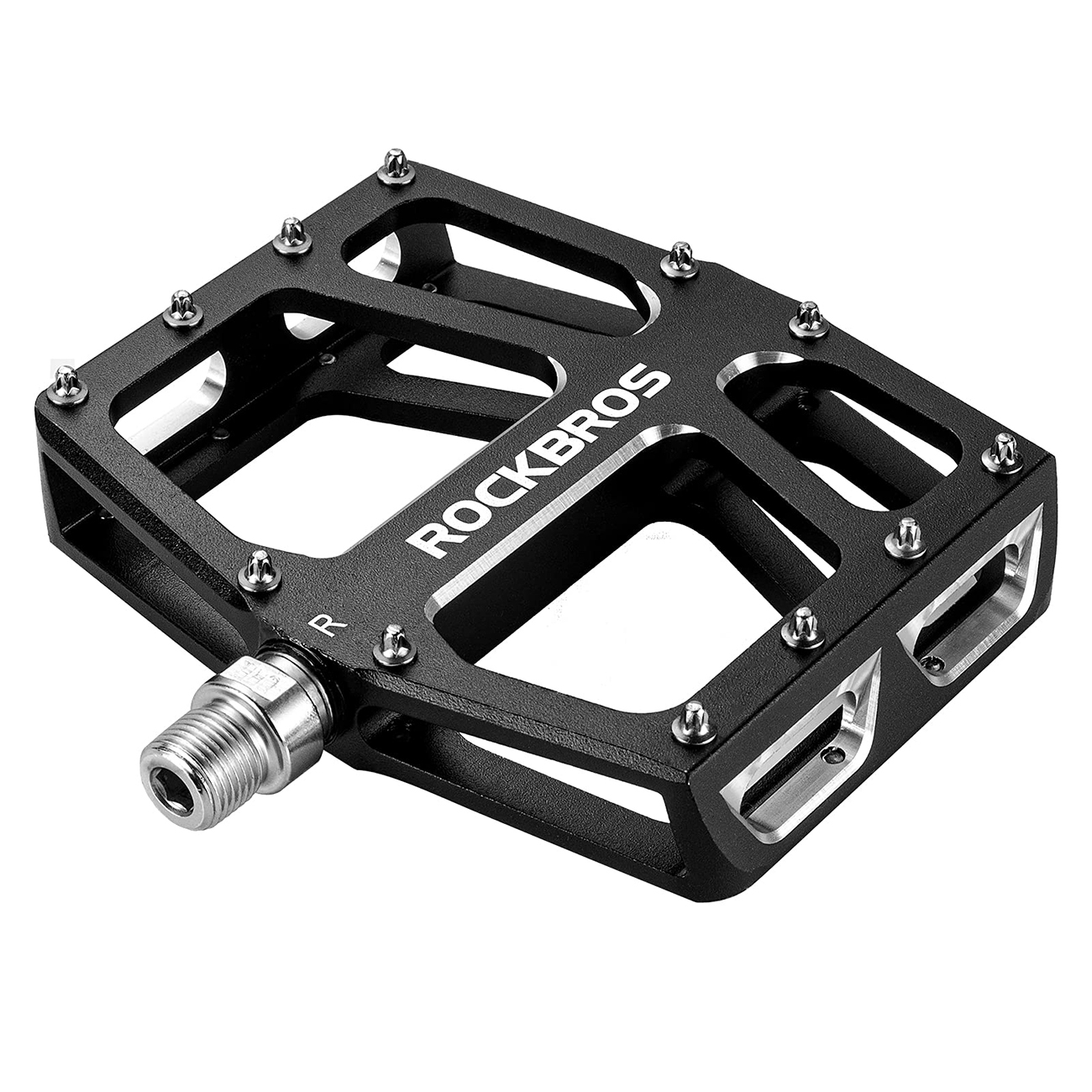 Rockbros K399-BK laia platvormiga jalgrattapedaalid – mustad