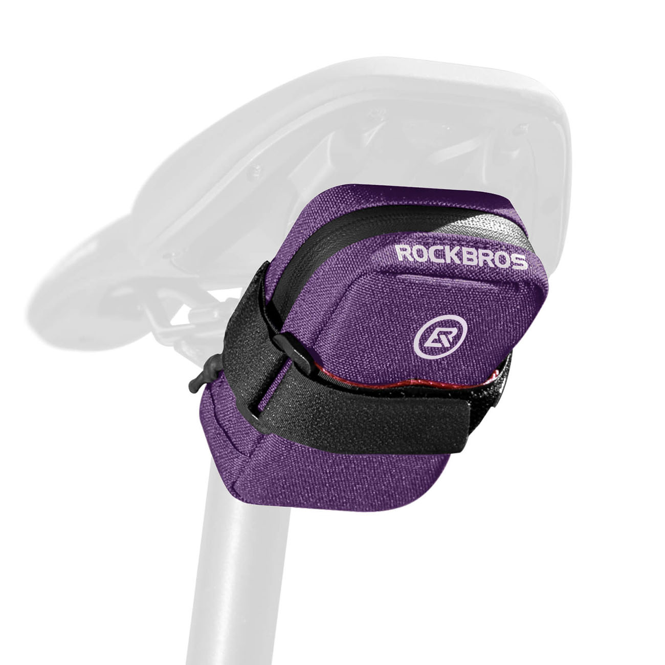 Rockbros F006 jalgratta sadulakott 0.35 l - lilla
