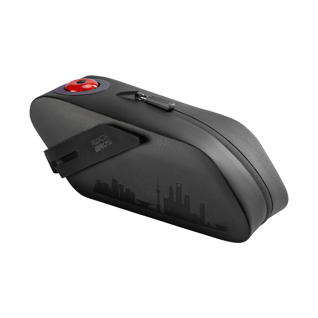 Rockbros AS-078-1 jalgratta sadulakott nutika tagatulega 0.8L - must