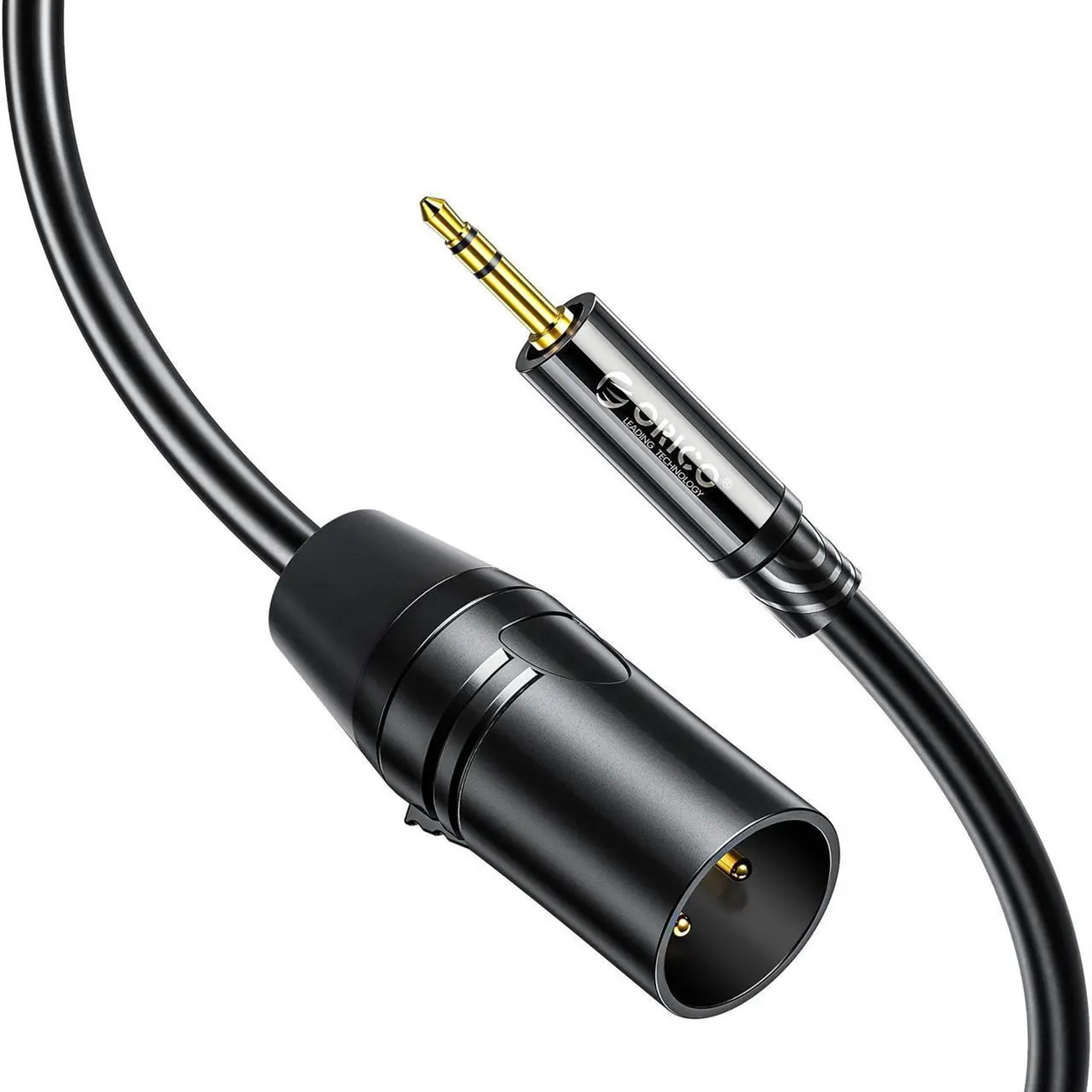 Orico AXKF mini jack 3.5 mm to XLR female audio cable 5 m - black