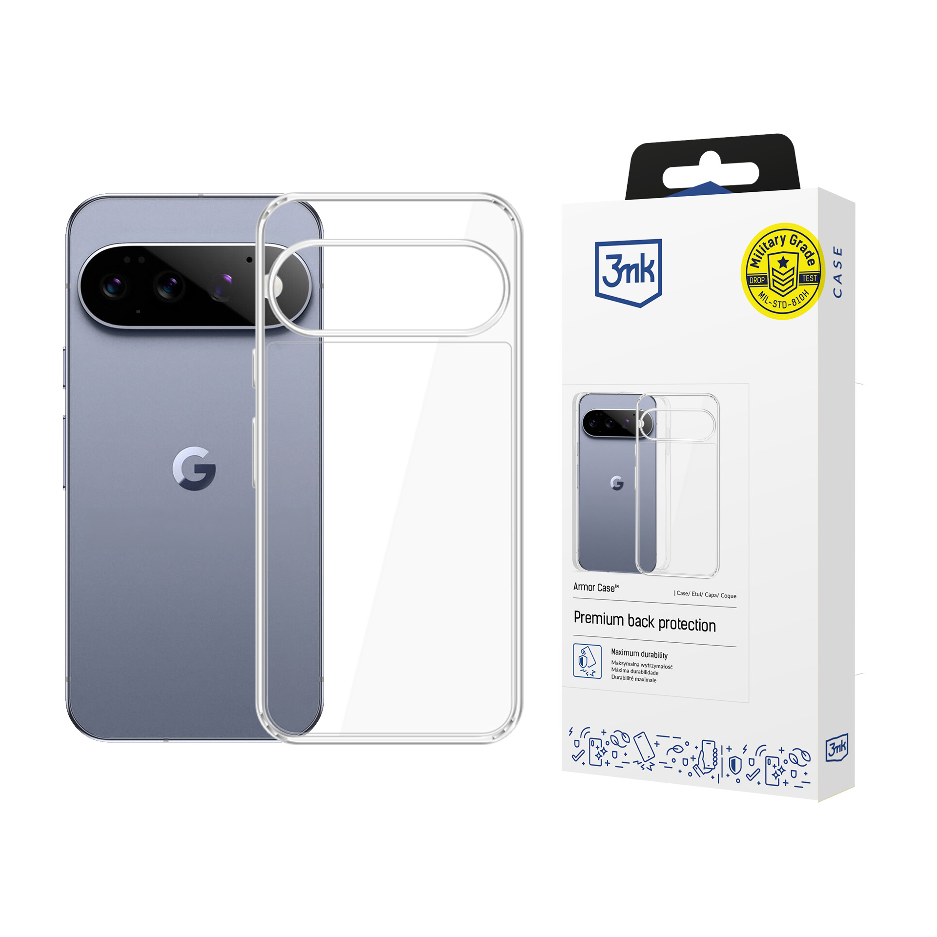 3mk Armor Case for Google Pixel 11 Pro - Transparent
