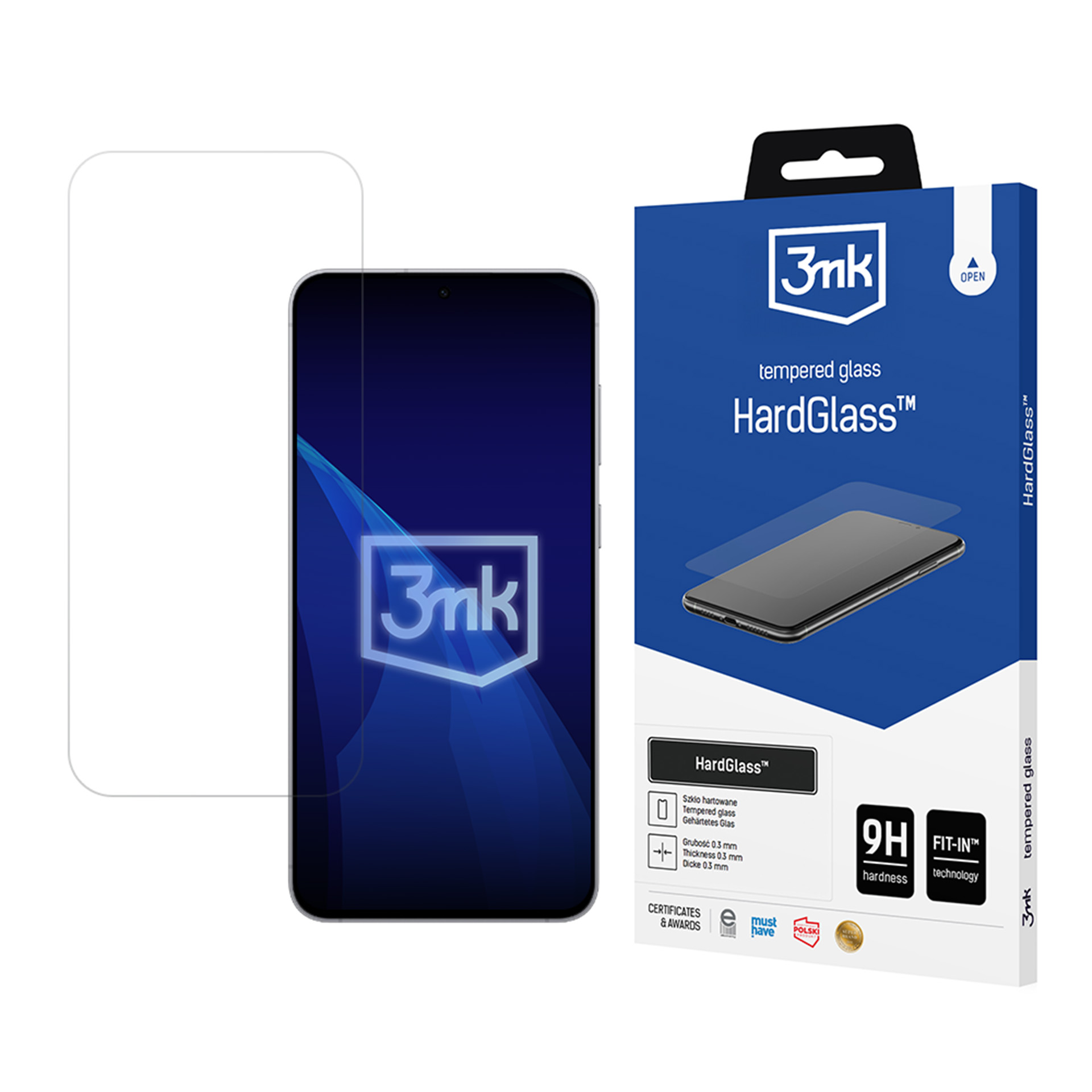3mk HardGlass tempered glass for Samsung Galaxy S26 FE