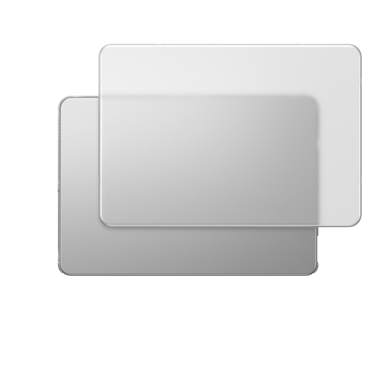 AmazingThing Titan kõva ümbris MacBook Neo 13" jaoks - läbipaistev