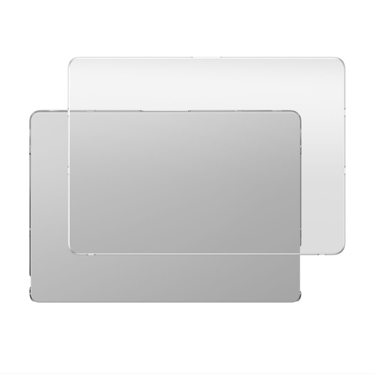 AmazingThing Titan kõvakaaneline ümbris MacBook Air M5 15" jaoks – läbipaistev