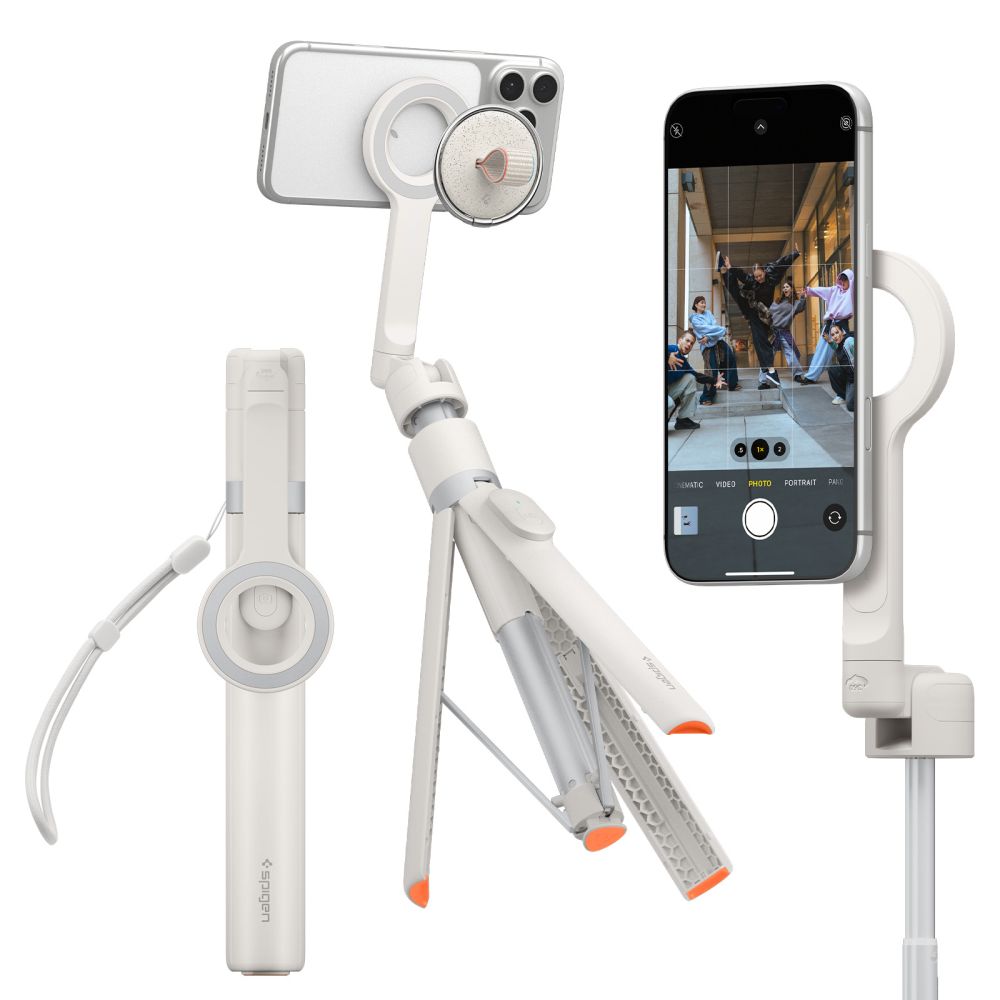 Spigen S582W Bluetooth selfipulk - beež