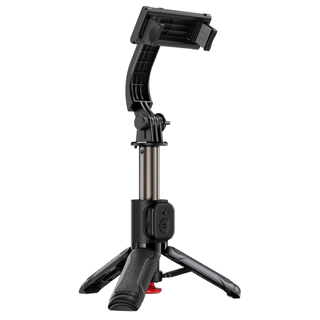 Acefast E42 selfipulk automaatse statiiviga ja Bluetooth kaugjuhtimispuldiga 63 cm - must