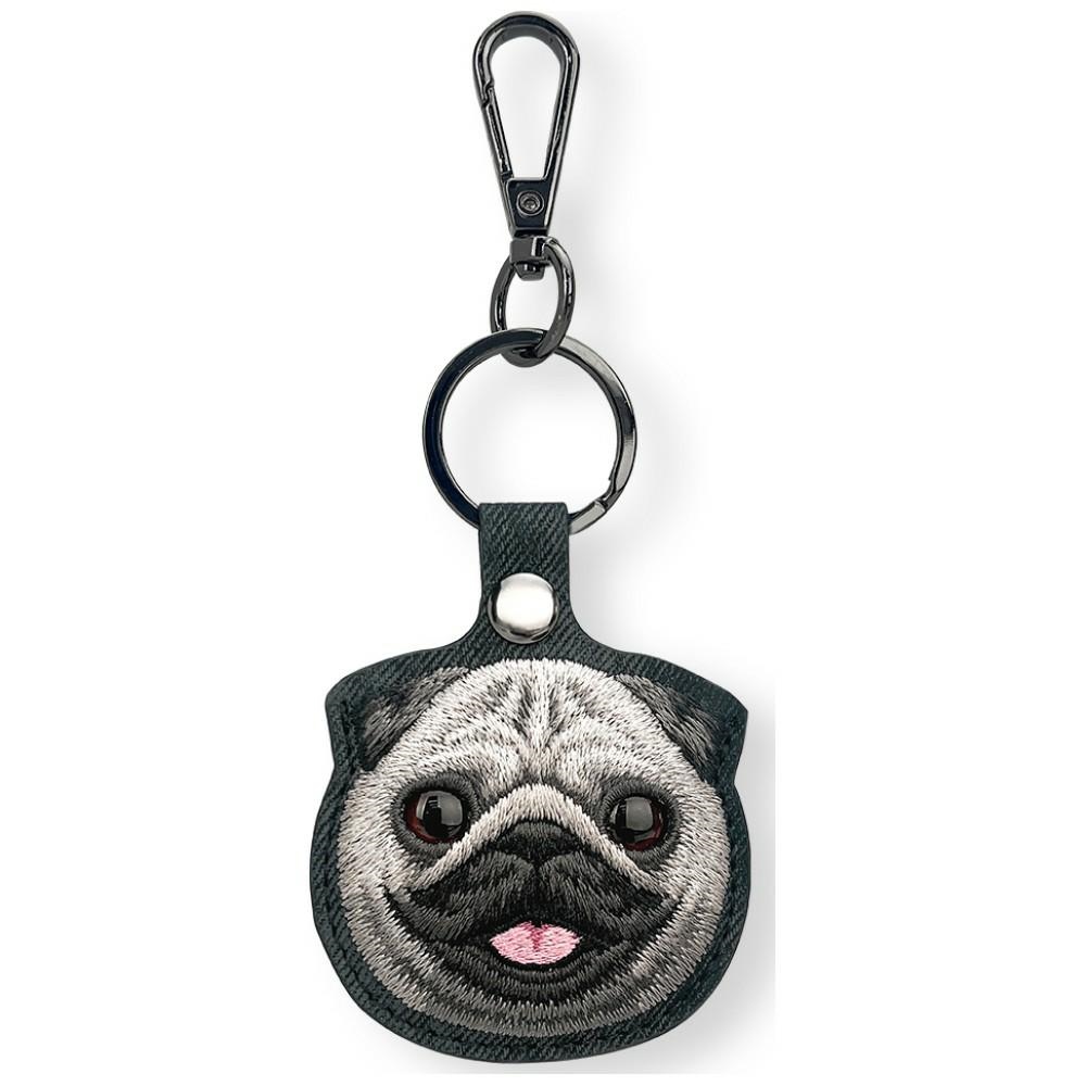 Nimmy New Big Eyed Pet 2.0 suurte silmadega koera kujuline jälgimisseadme ümbris – must