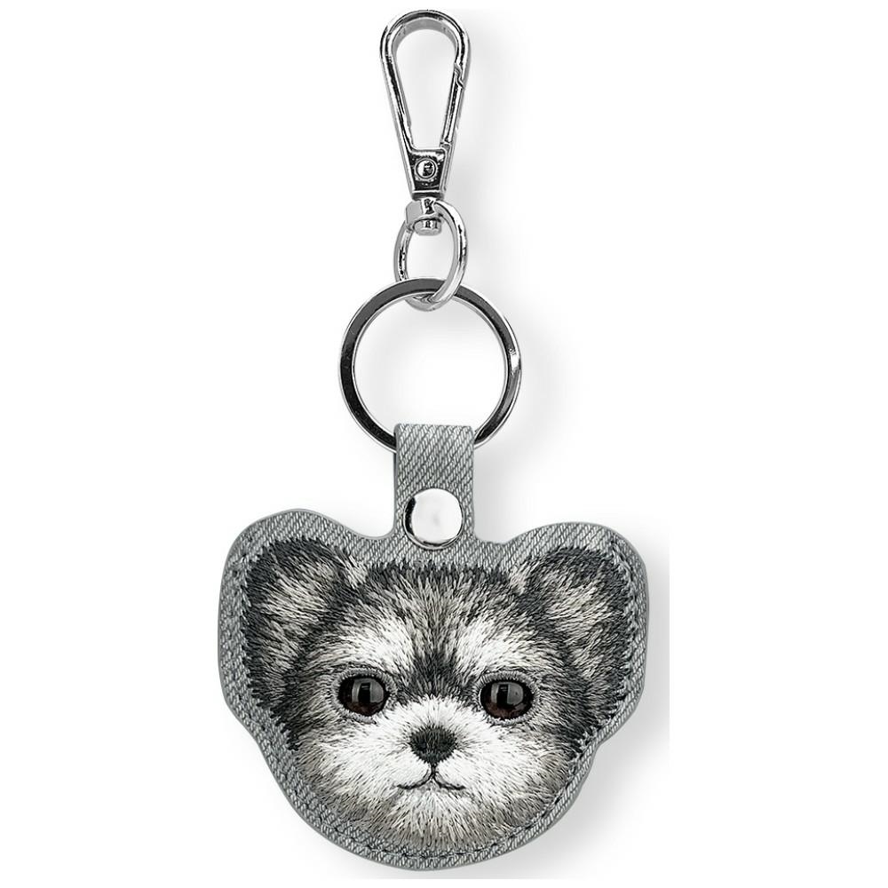 Nimmy New Big Eyed Pet 2.0 suurte silmadega koera kujuline jälgimisseadme ümbris – hall
