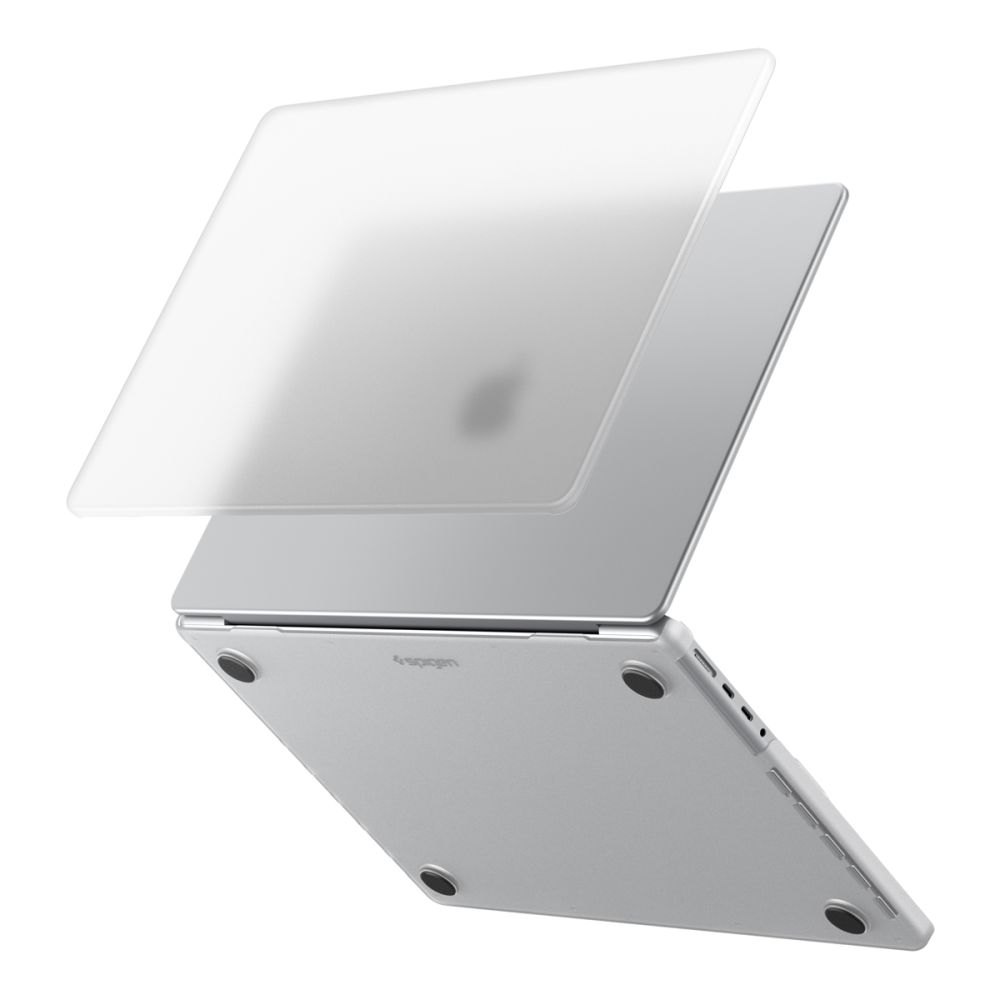 Spigen AirSkin ümbris MacBook Pro 14" 2021 / 2023 / 2024 / 2025 / 2026 jaoks – läbipaistev matt
