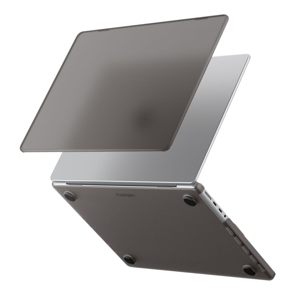 Spigen AirSkin ümbris MacBook Pro 16" 2021 / 2023 / 2024 / 2025 / 2026 jaoks – poolläbipaistev