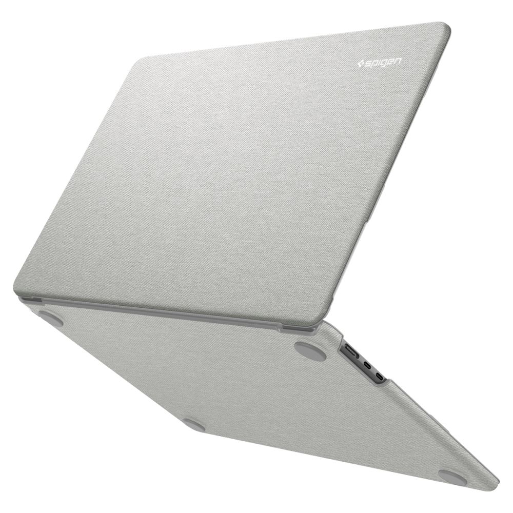 Spigen Urban Fit ümbris MacBook Air 13" 2023 / 2024 / 2025 / 2026 jaoks – hall