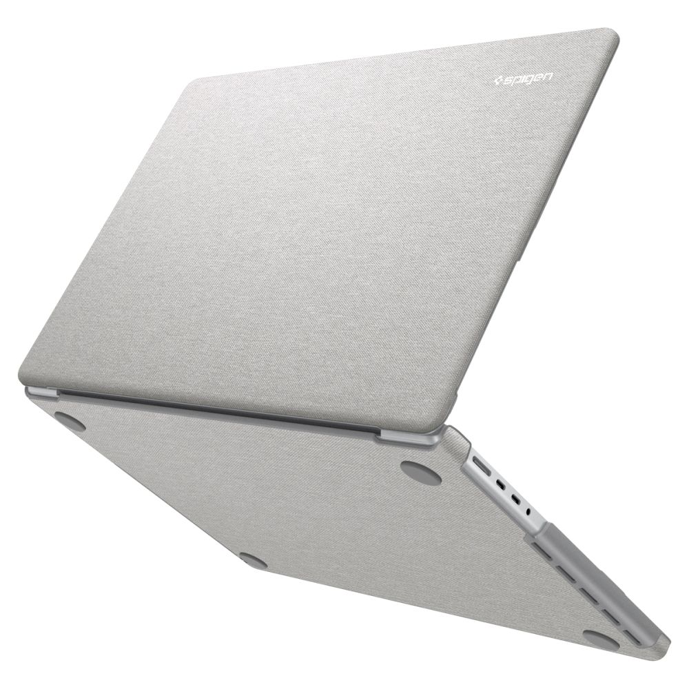 Spigen Urban Fit ümbris MacBook Pro 14" 2021 / 2023 / 2024 / 2025 / 2026 jaoks – hall