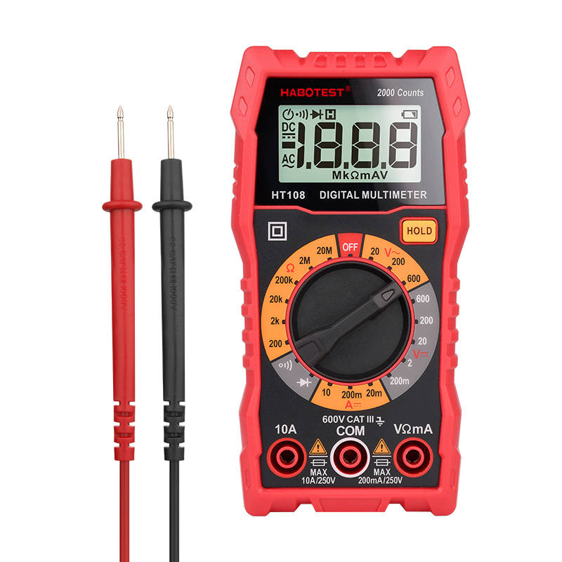 Multimeter DC600V/10A, AC600V
