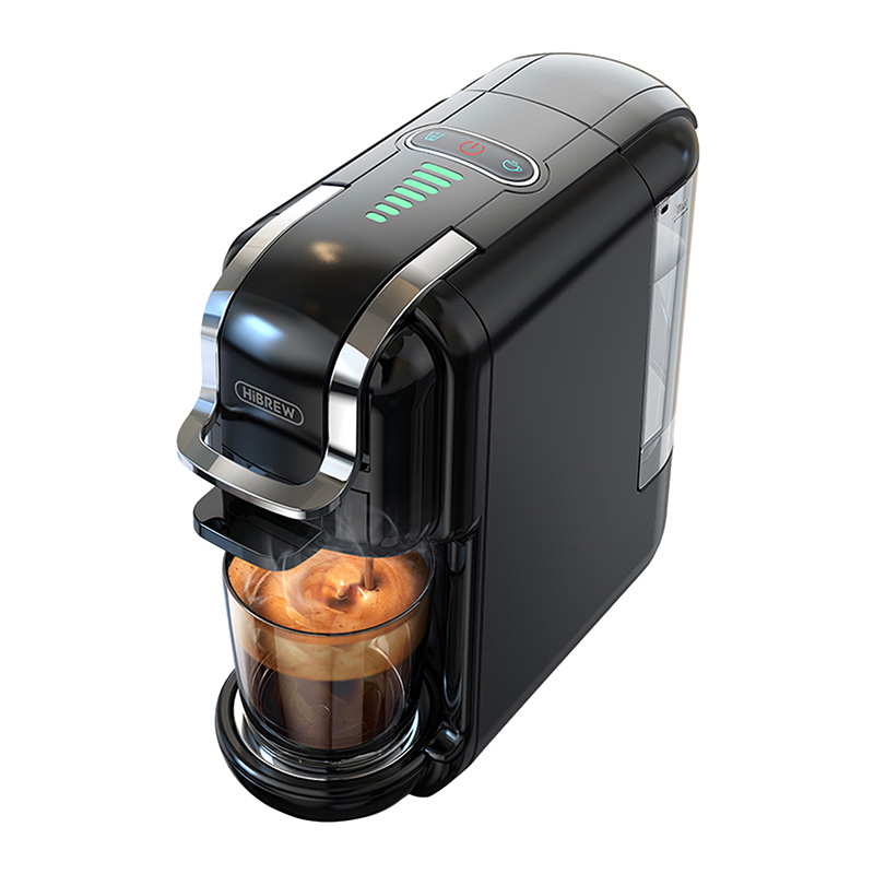 5-in-1 kapselkohvimasin HiBREW H2B (must)