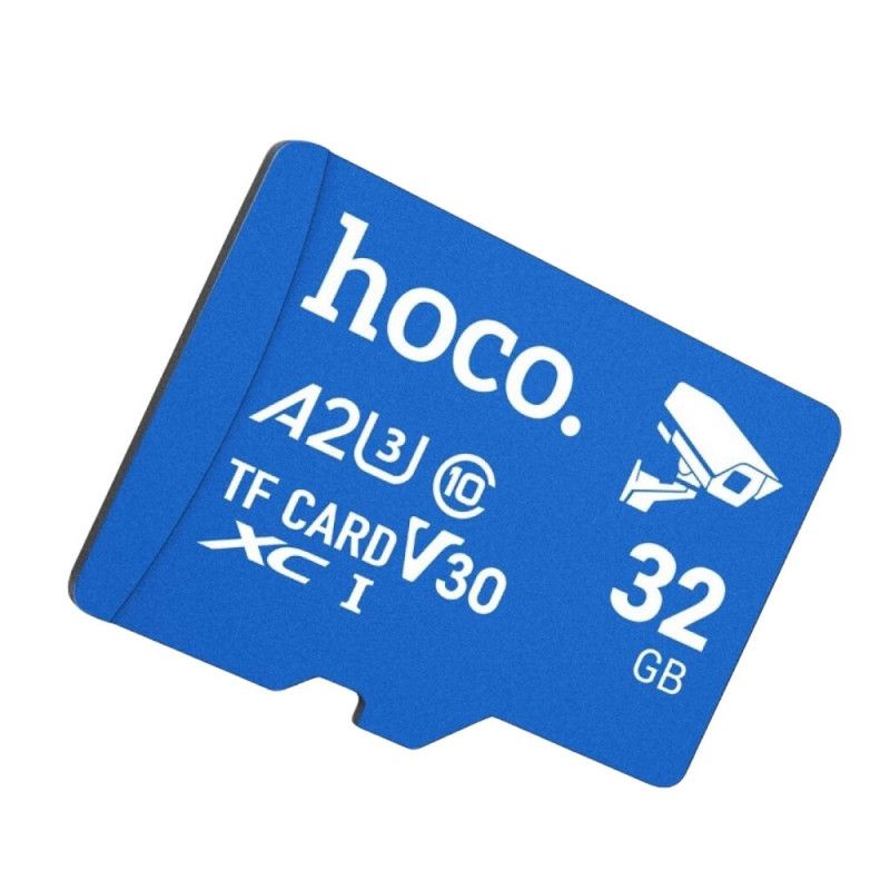 Mälukaart microSD 16 GB, klass 10, UH-1, U3, V30, A2, Hoco, sinine