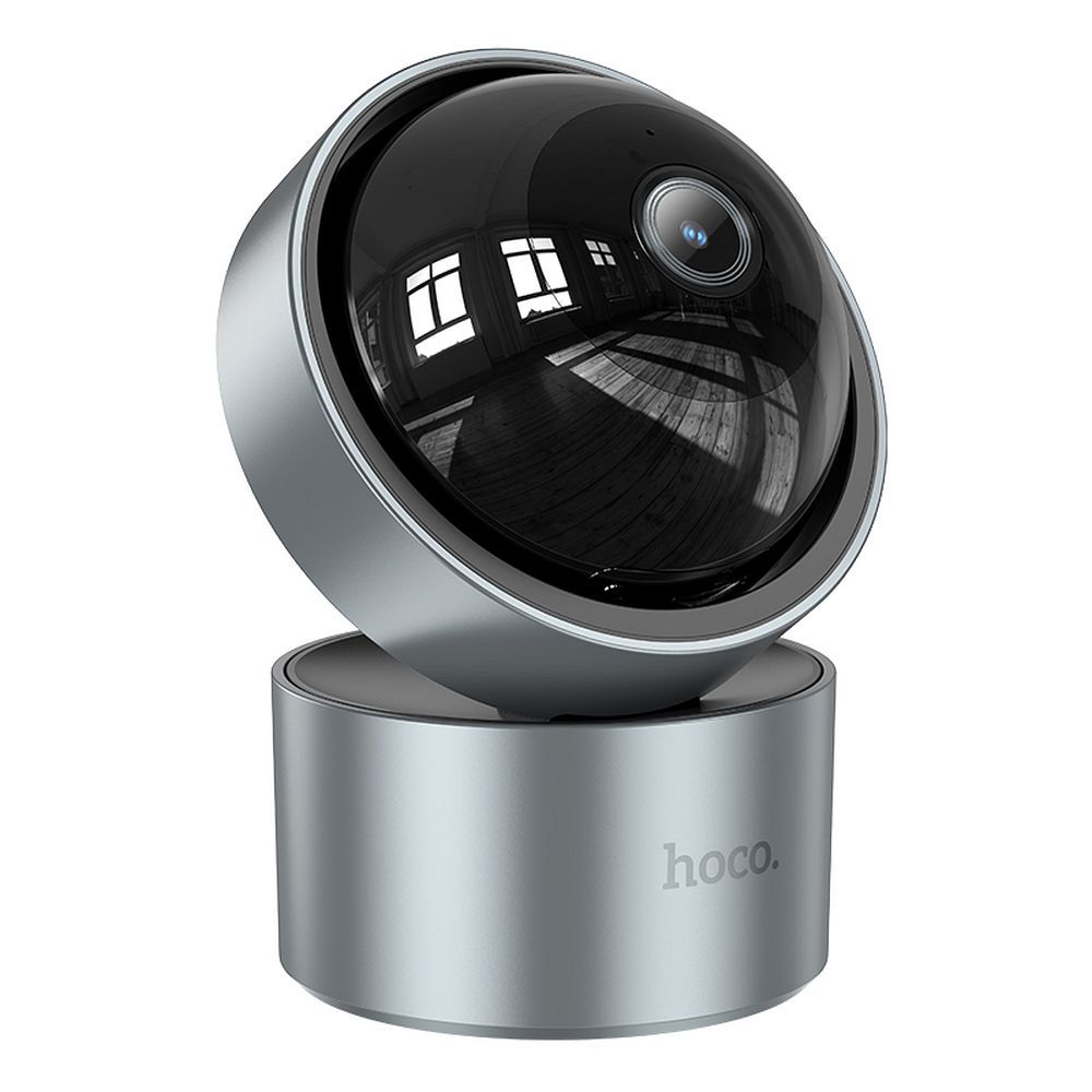 Sisekamera Hoco reguleeritav kahes tasapinnas 3MP Full HD D5 hõbedane