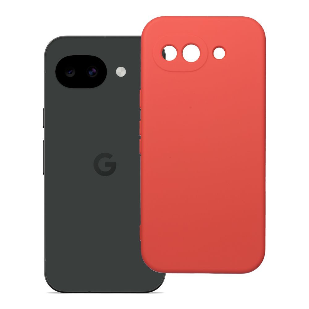 Silikoonümbris Google Pixel 10a, puuderroosa