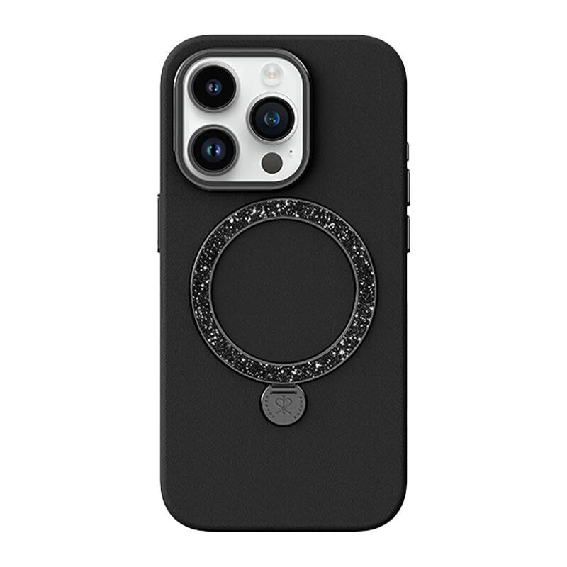 Joyroom PN-14L2 Dancing Circle ümbris iPhone 14 Pro jaoks (must)