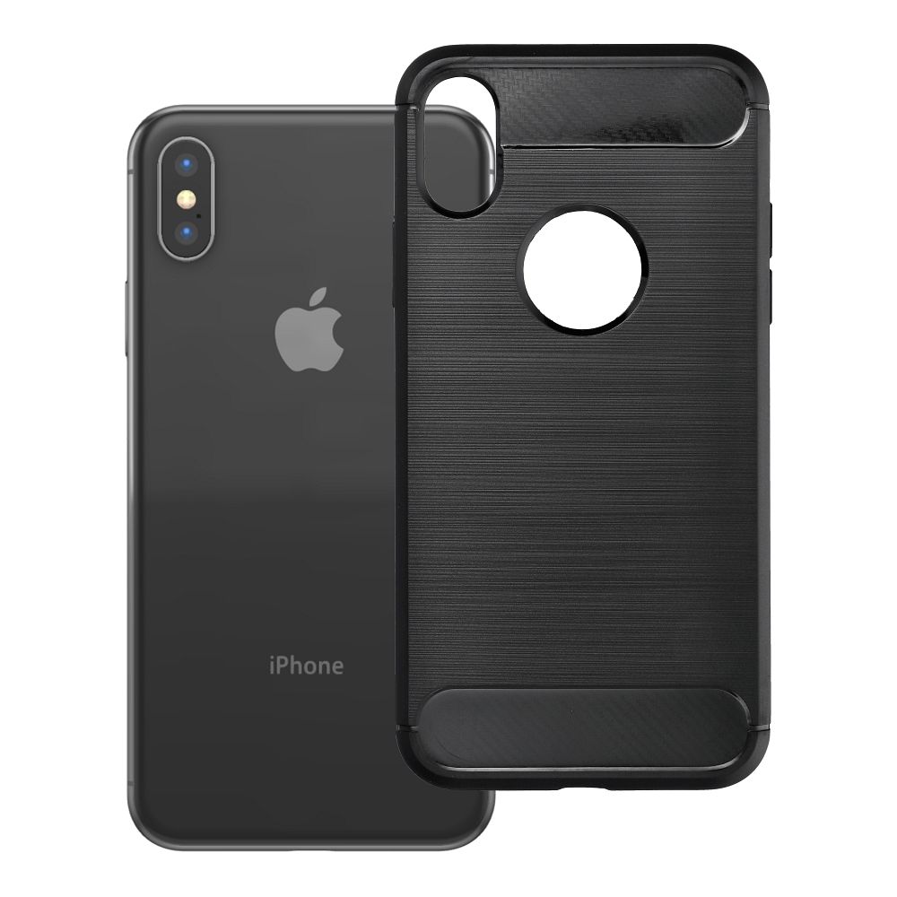 Чехол для iPhone X Carbon 2.0 черный