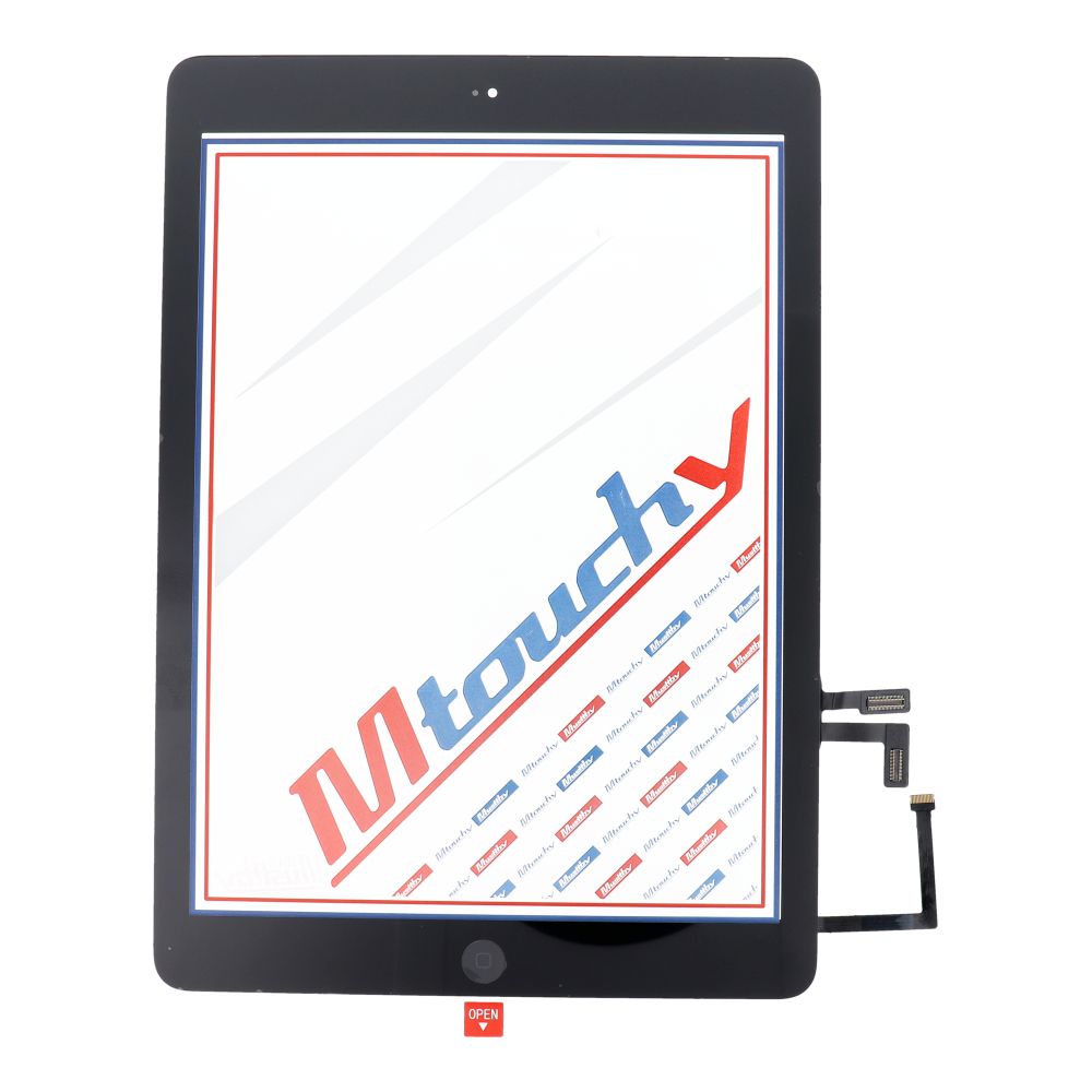 MUSTTBY Touch screen + back sticker + Home for iPAD Air1 (black)