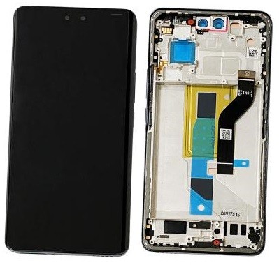 LCD screen Xiaomi 13 Lite with touch screen Black original (service pack)