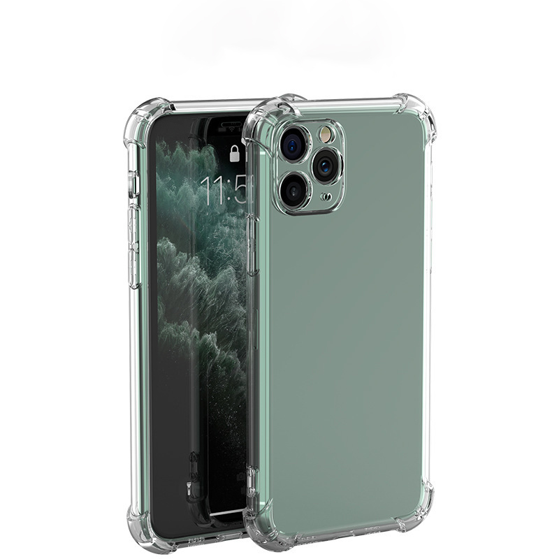 Põrutuskindel 1,5 mm ümbris iPhone 17 Pro Max 6,9″ / iPhone 18 Pro Max 6,9″ jaoks, läbipaistev, suure avaga