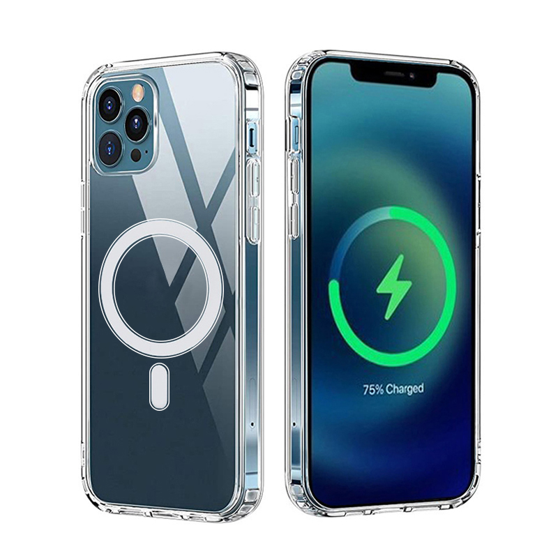 Противоударный 1,5 mm Mag чехол для iPhone 17 Pro Max 6,9" / iPhone 18 Pro Max 6,9 прозрачный, с большим отверстием
