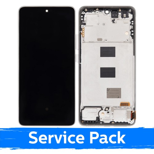 Xiaomi Redmi Note 14 5G / Poco M7 Pro 5G ühilduv LCD-ekraan koos raamiga / kuutolmu värvi / (hoolduskomplekt)