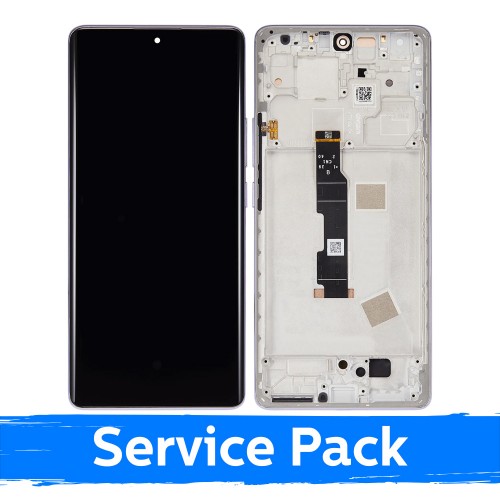 Xiaomi Redmi Note 14 Pro 4G ühilduv LCD-ekraan koos raamiga / virmalilla / (hoolduskomplekt)