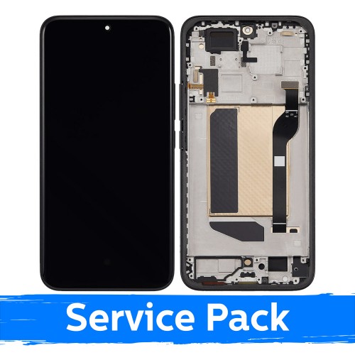 Xiaomi Redmi Note 15 Pro+ 5G ühilduv LCD-ekraan koos raamiga / must / (hoolduskomplekt)