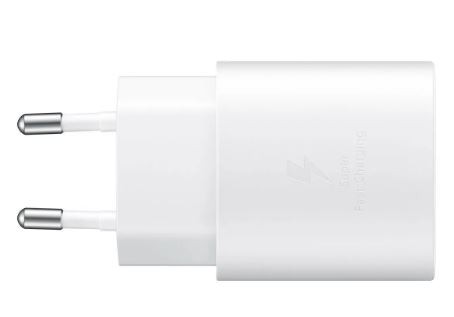 Laadija originaal Samsung Super Fast Charging (Type-C) EP-TA800NWE (25W) valge
