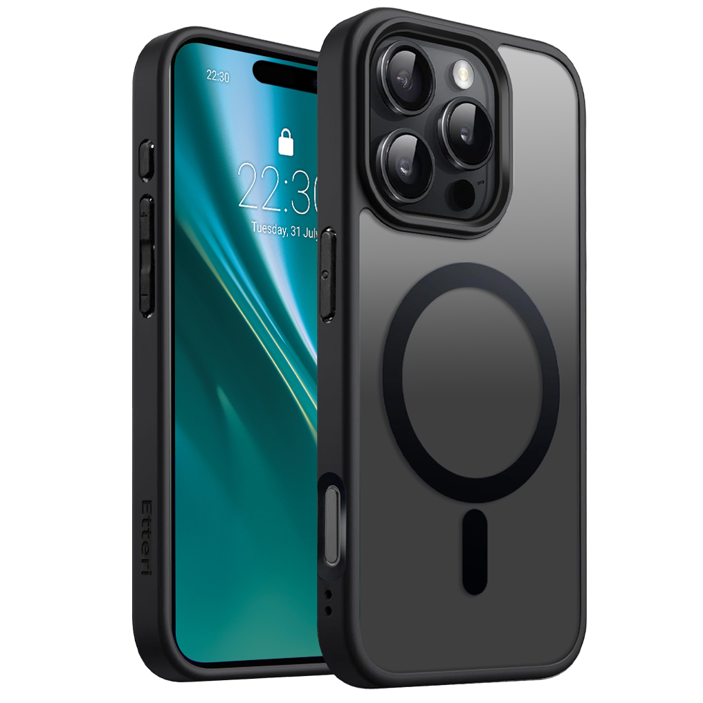 Etteri Matt Mag чехол iPhone 16 Pro Max 6,9" черный