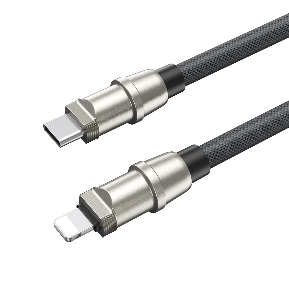 BWOO Lanyard кабель USB-C - Lightning 1.2m 27W с ремешком