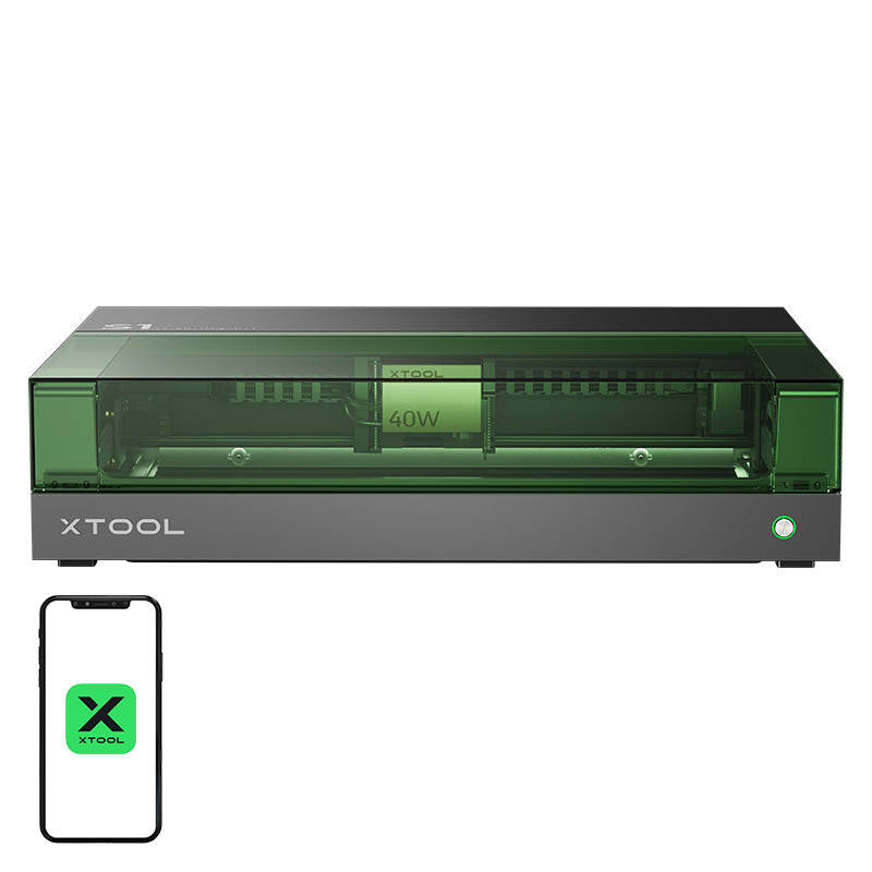 xTool S1 40W 2-in-1 lasergraveerija – kõik ühes komplekt (must)