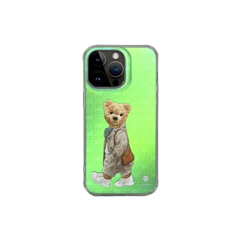 Ümbris Zuck Bear French Riviera Chic iPhone 15 Pro Max jaoks Monaco Glitz TTT