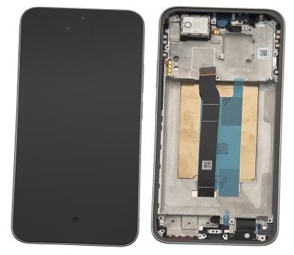 Xiaomi Redmi Note 15 Pro 5G LCD ekraan puuteekraaniga raamiga Titaan originaal (hoolduspackett)