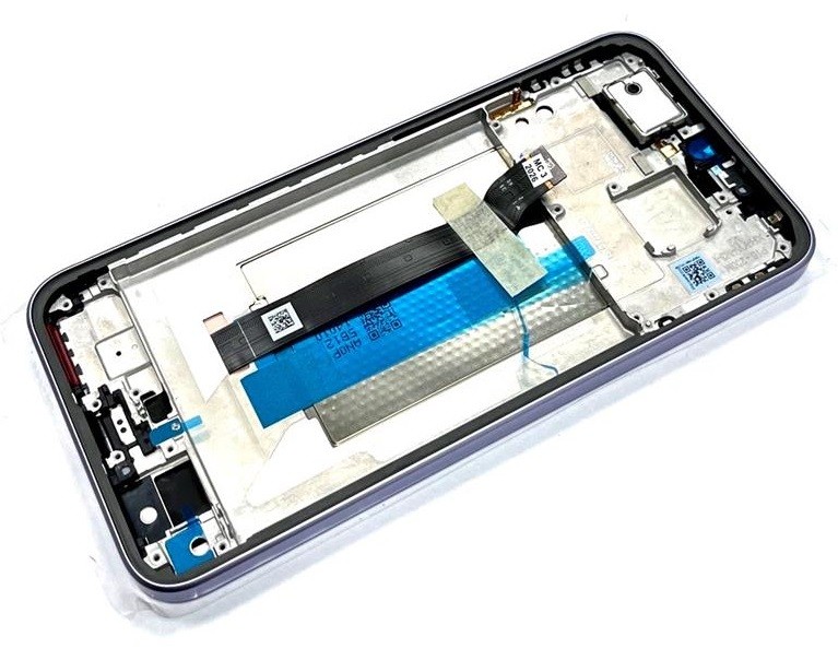 Xiaomi Redmi Note 15 Pro 5G LCD-ekraan puutetundliku ekraaniga, raamiga, värv: Mist Purple, originaal (teeninduskomplekt)