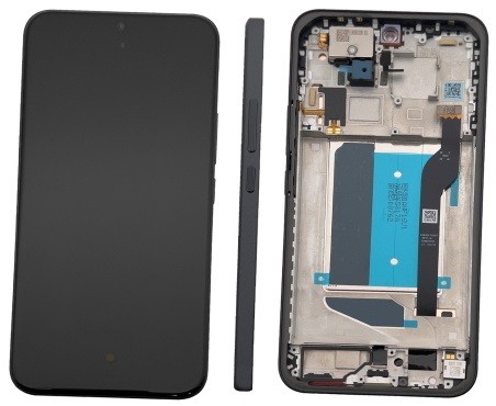 Xiaomi Redmi Note 15 Pro+ 5G LCD-ekraan puutetundliku ekraaniga ja raamiga, must, originaal (teeninduskomplekt)
