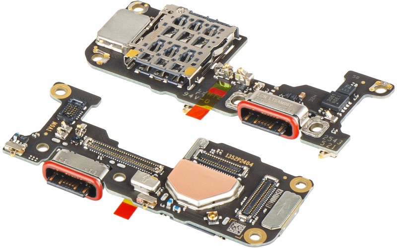 Paindühendus Xiaomi 15T Pro laadimispistiku ja mikrofoni, SIM-kaardi kontaktiga originaal (service pack)