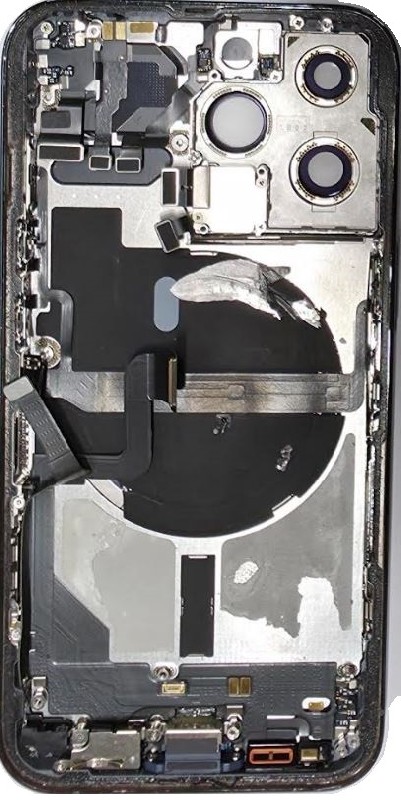Aku kaas iPhone 13 Pro Sierra Blue NFC laadimis-flex'i, mikrofoniga originaal (kasutatud Grade B)